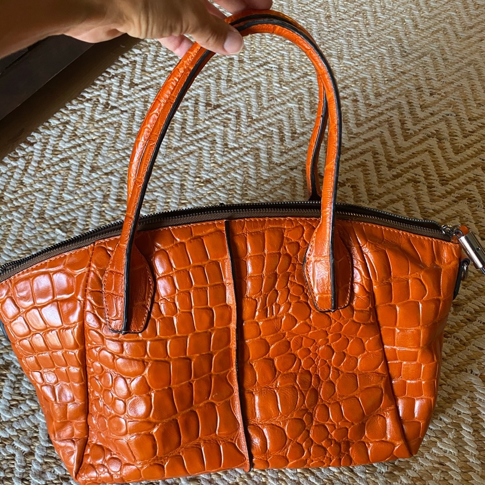 Charles Jourdan Orange bag